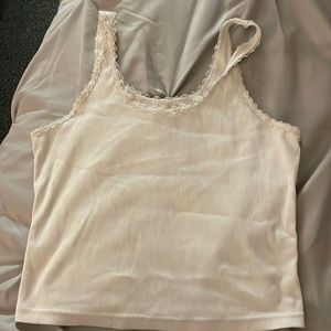 White Wild Fable tank top